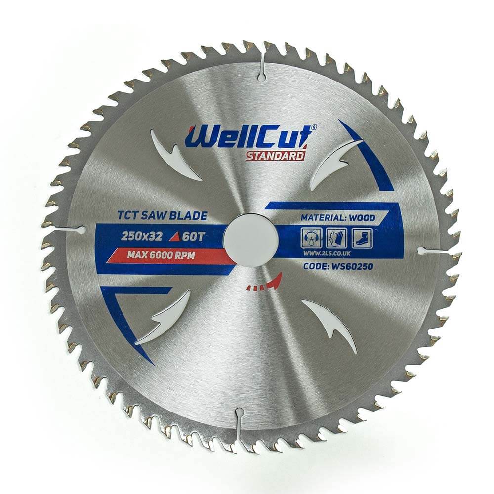 Пиляльний диск WellCut 250x32 мм, 60Т